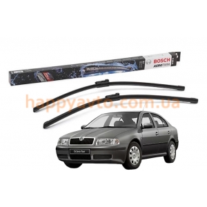 Комплект двірників на Skoda Octavia Tour 1996-2010 — Bosch AeroTwin